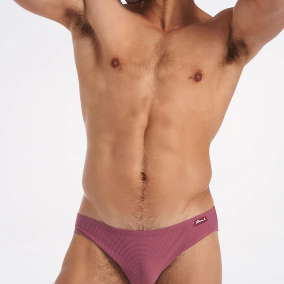 Mens TEAMM8 'Eclipse' Bikini Brief in Black, Berry, Blue Fox or Tan - XS, NWT - - Picture 1 of 16
